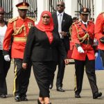 Samia Suhulu Hassan is de eerste vrouwelijke moslims president van Tanzania
