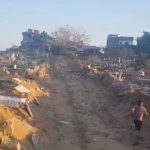 Israëlisch leger vernietigde begraafplaatsen in Gaza